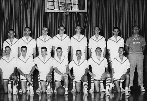 1963-64 West Fannin High School Basketball Team