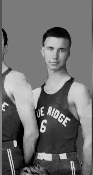 1942-43 Blue Ridge High School Boys Basketball Team — photo 4