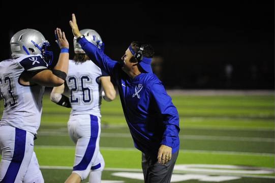 Sideline celebration