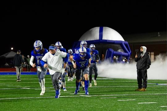Taking the field